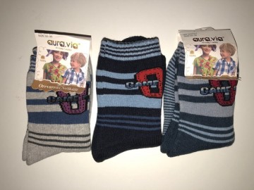 Thermo ponožky chlapecké vel. 32-35 mix 2 páry Thermo ponožky chlapecké vel. 32-35 mix 2 páry