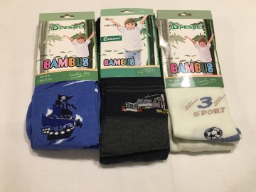 Dětské punčocháče - Bambusové - 3 páry mix barev vel. 104-116 Dětské punčocháče - Bambusové - 3 páry mix barev vel. 104-116