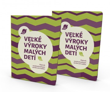 Velké výroky malých dětí dvojbalení Velké výroky malých dětí dvojbalení