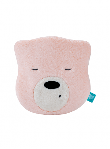 MINI PINK šumící medvídek hlavička MINI PINK šumící medvídek hlavička