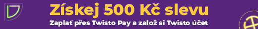 Získej s Twistem 500 Kč na nákupy