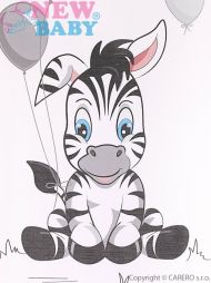 Přebalovací nástavec New Baby Zebra bílý 50x70cm