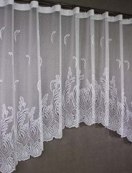 Žakárová záclona LUDMILA 160x400 cm