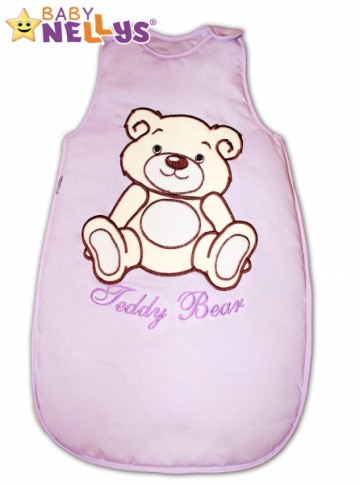 Spací vak Teddy Bear, Baby Nellys - lila vel. 1