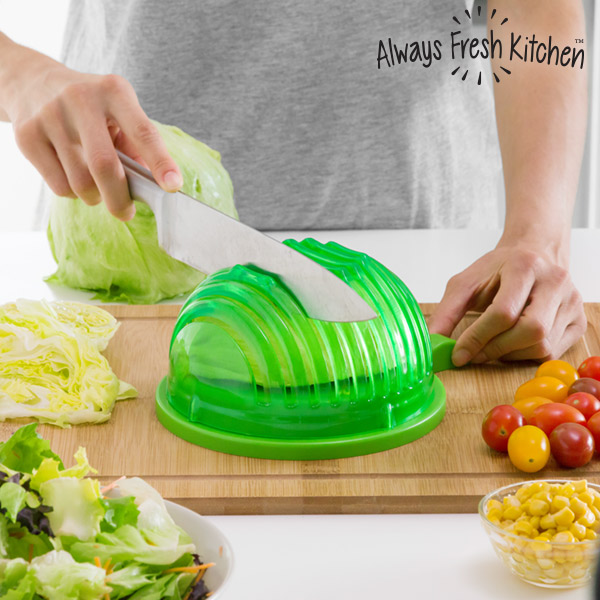 Mísa na Umývání, Ždímání a Rychlé Krájení Salátů Quick Salad Maker Mísa na Umývání, Ždímání a Rychlé Krájení Salátů Quick Salad Maker