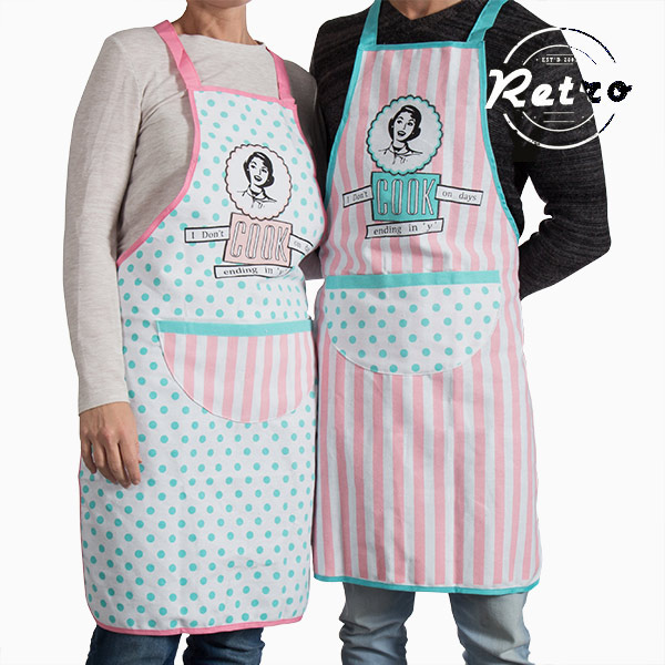 Retro Kuchyňská Zástěra Retro Kuchyňská Zástěra