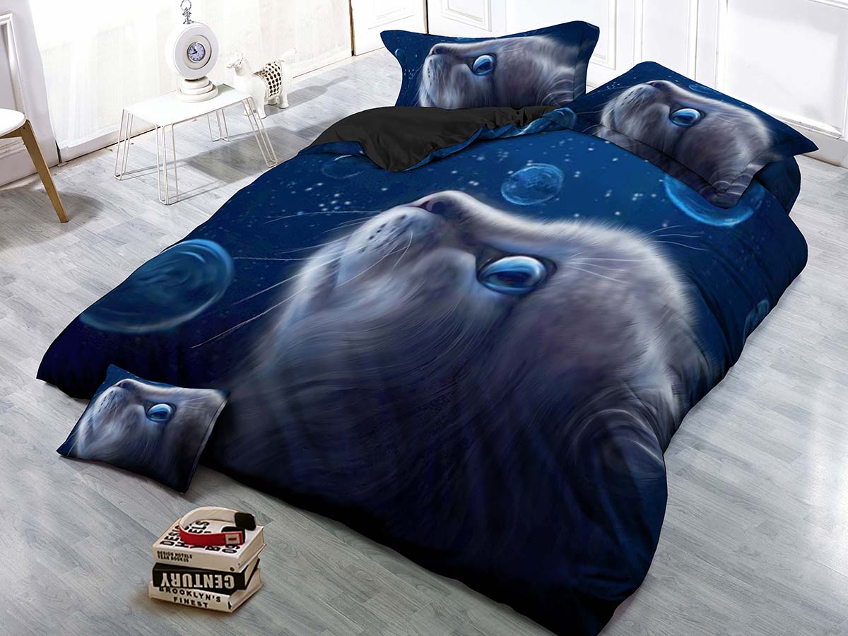 3D Obliečky - mačacie vesmír 2