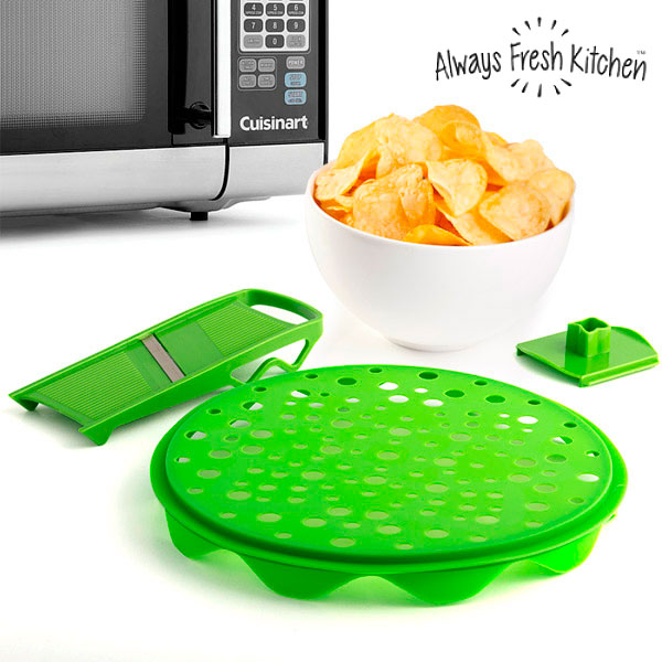 Souprava na Přípravu Bramborových Lupínků Crispy Crisp+ Souprava na Přípravu Bramborových Lupínků Crispy Crisp+
