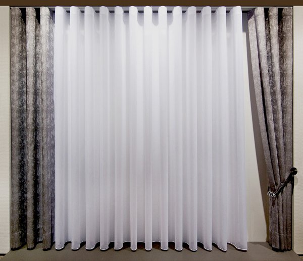 Metrážový voálový záves 010 - výška 290 cm