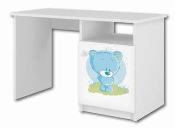 BabyBoo Psací stůl - Medvídek STYDLÍN modrý, D19