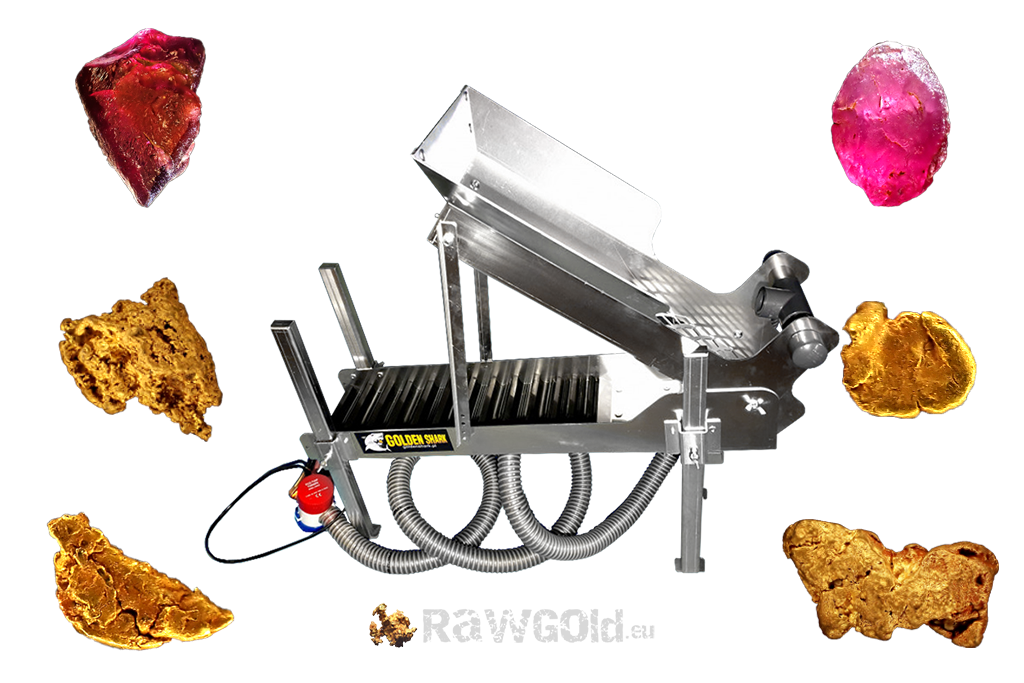 Highbanker GoldenShark 12V 15 cm | Rýžování zlata RawGold CZ