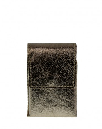 Kožené pouzdro na cigarety FACEBAG 7059 - Zlatá Kožené pouzdro na cigarety FACEBAG 7059 - Zlatá