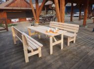 Dřevěný stůl VIKING - 180cm
