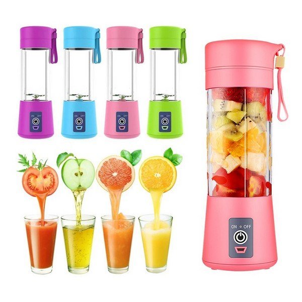 Přenosný USB Smoothie mixér 380 ml Topceny
