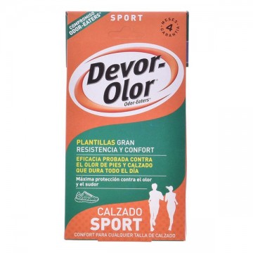Deodorizující vložky do bot Sport Devor-olor - 2 uds Deodorizující vložky do bot Sport Devor-olor - 2 uds