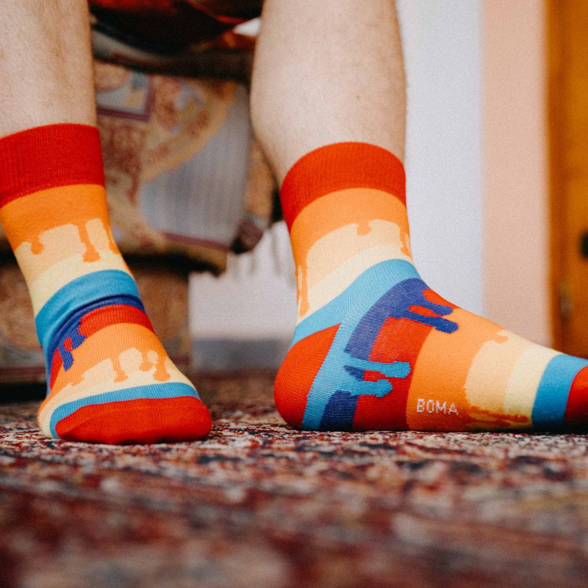 Ponožky - Farby tp1