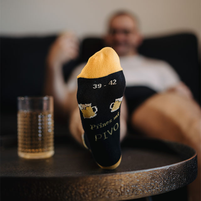 Ponožky - Přines mi pivo nízké