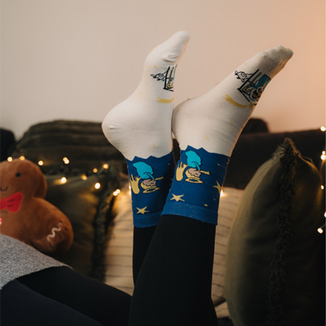 Socken - Weihnachten - Bethlehem