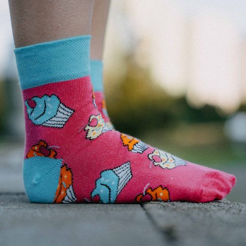 Ponožky - Cupcake tp2
