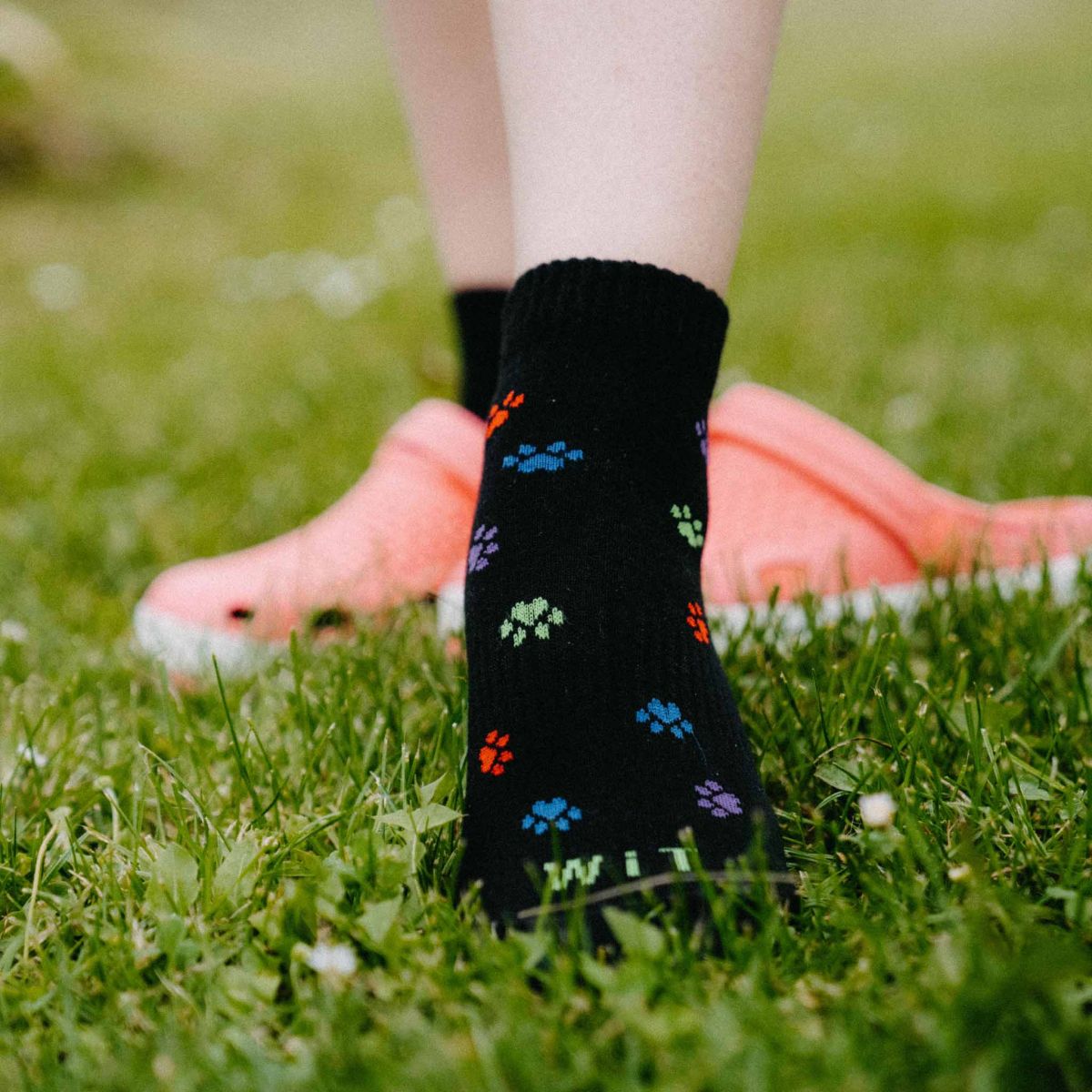 Ponožky - Labka čiernofarebná nízke tp3