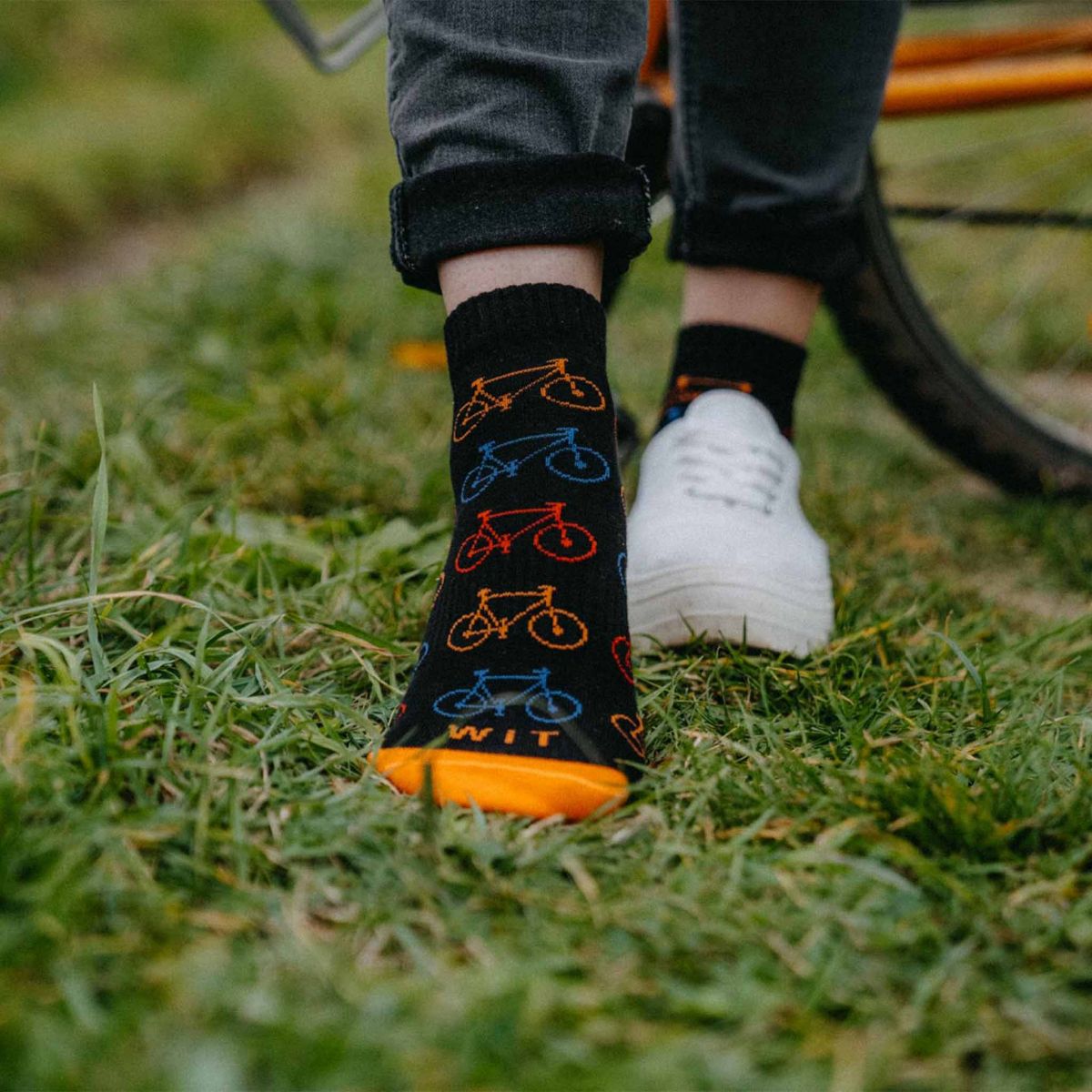 Ponožky - Bicykel 12 nízke p3