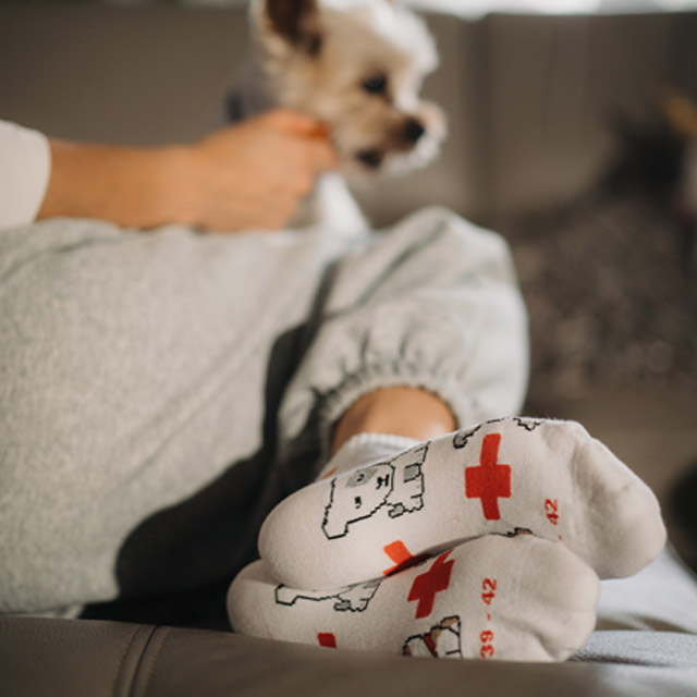 Skarpetki - Weterynaria - niskie p2