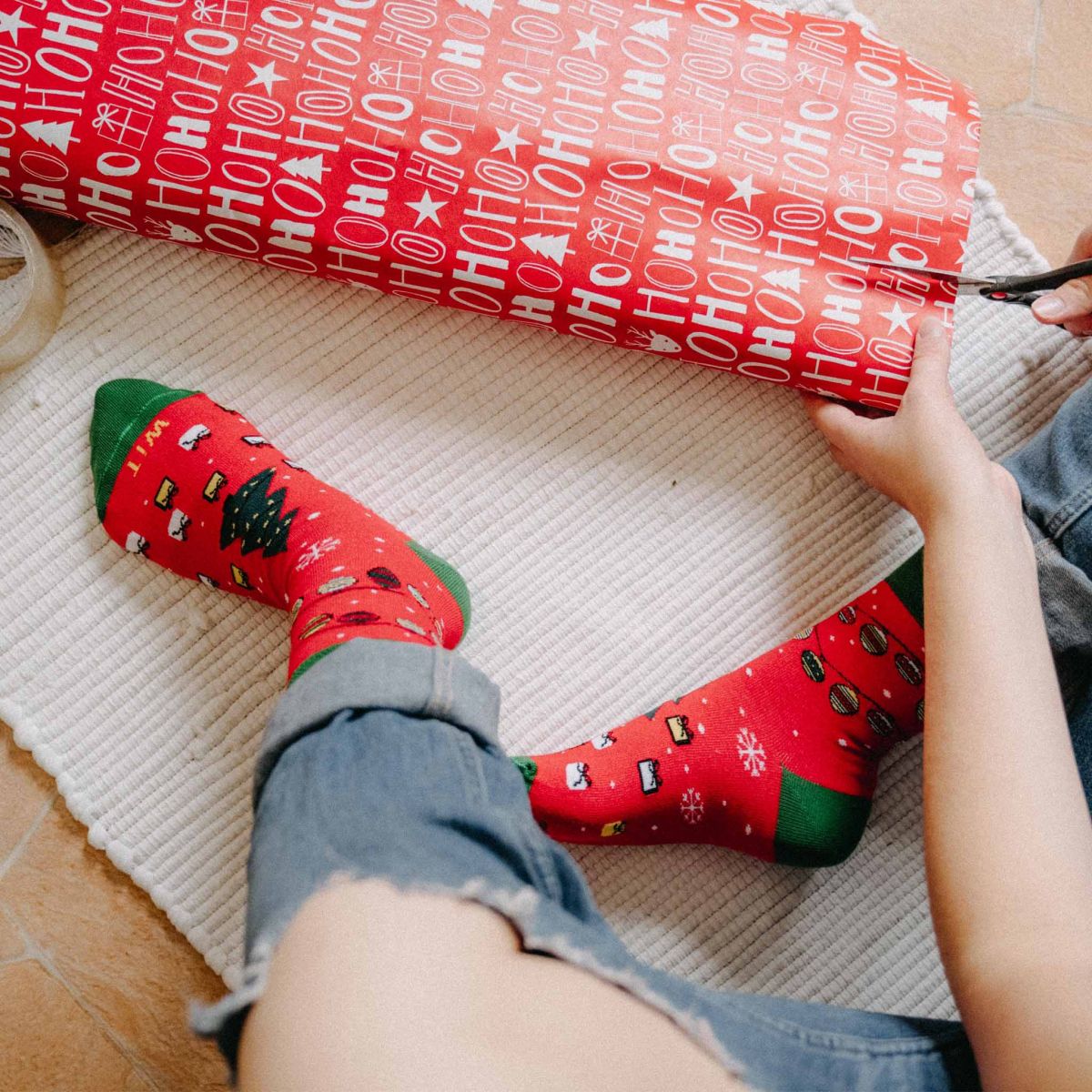Ponožky - Vánoce 2 tp4
