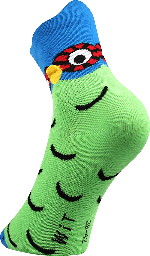 Socken - Eule - Grün tp4