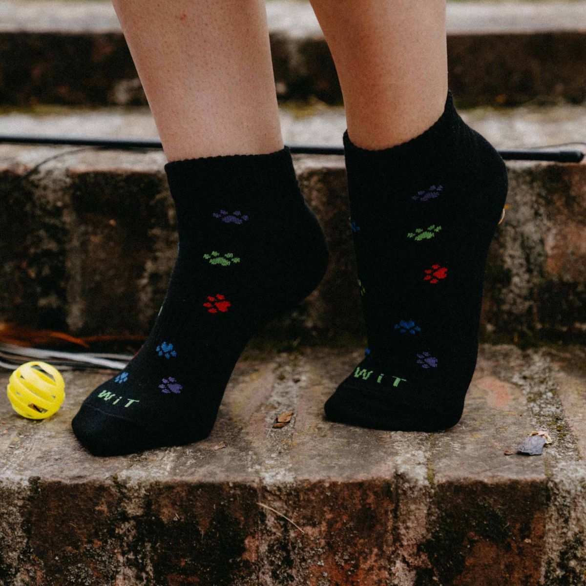 Ponožky - Labka čiernofarebná nízke tp4