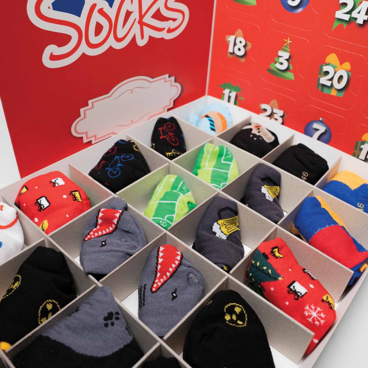 Kalender - 24 Paar Socken - Herren p5