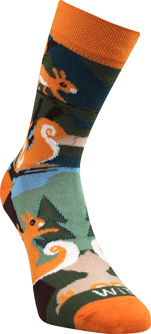 Ponožky - Veverička tp2