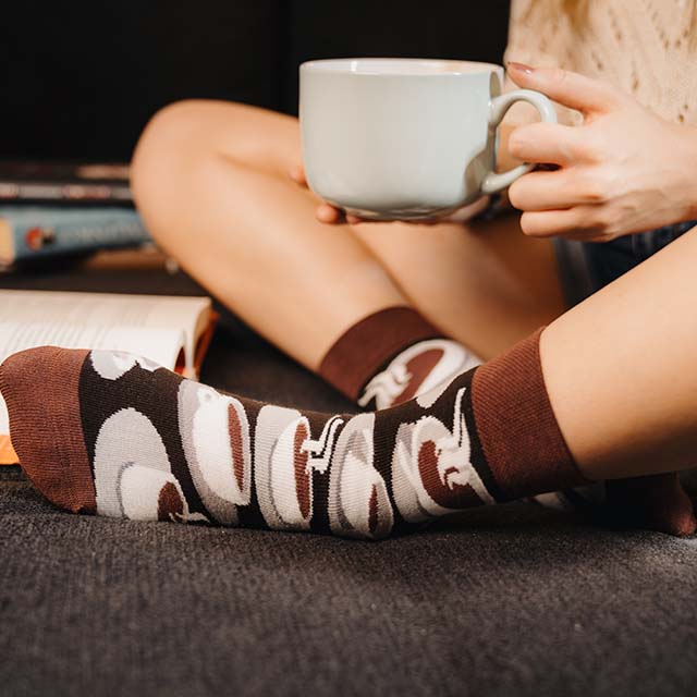 Socken - Kaffee p4