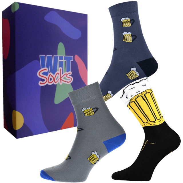 Geschenkset - Socken - Bier