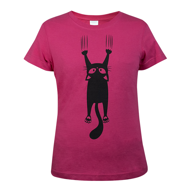 Dámske tričko Mačka tmain