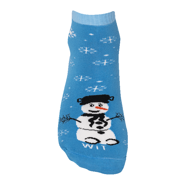 Ponožky termo - Snehuliak tmain
