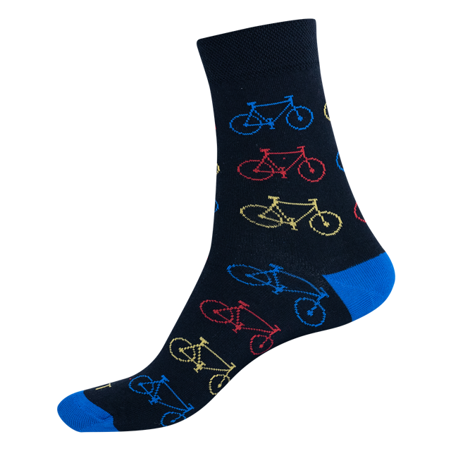 Ponožky - Bicykel čierne main