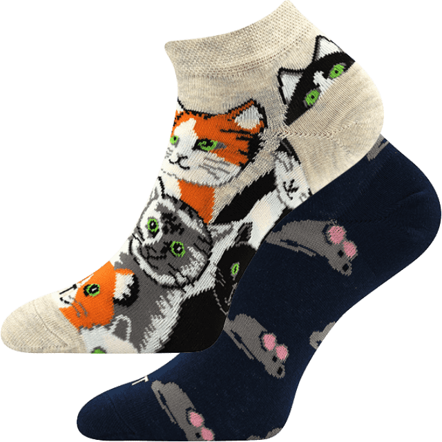 Skarpetki - Kot/Mysz niskie