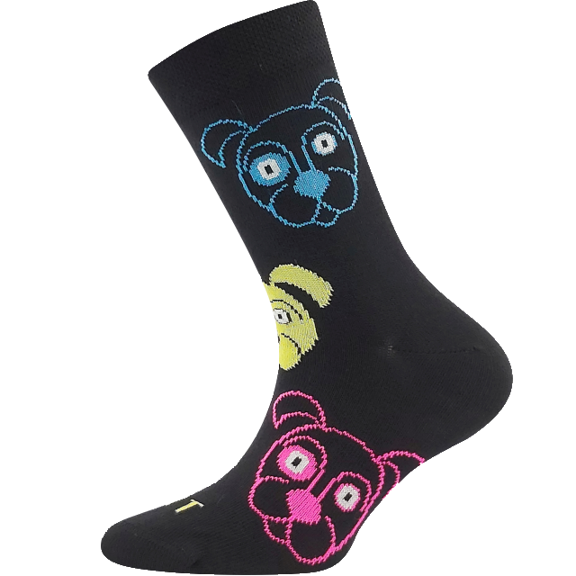 Detské ponožky - Pes čierny main