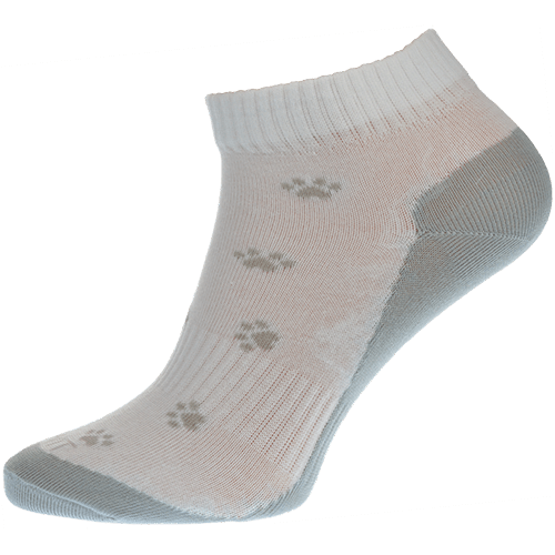 Ponožky - Tlapka šedá nízké
