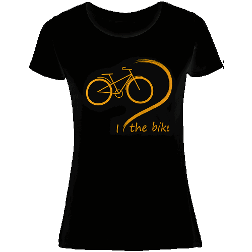 Damen T-Shirt - Fahrrad