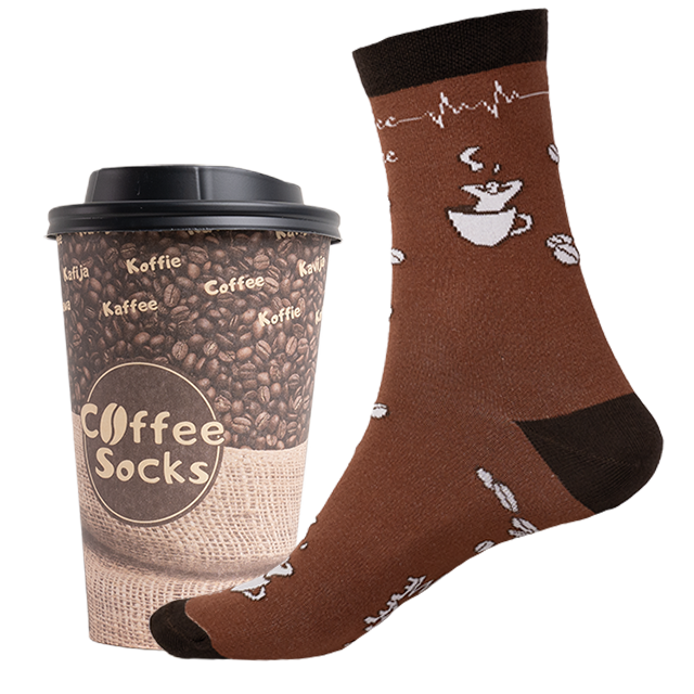 Zoknik - Kávé set 4