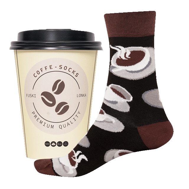 Ponožky - Káva set tmain
