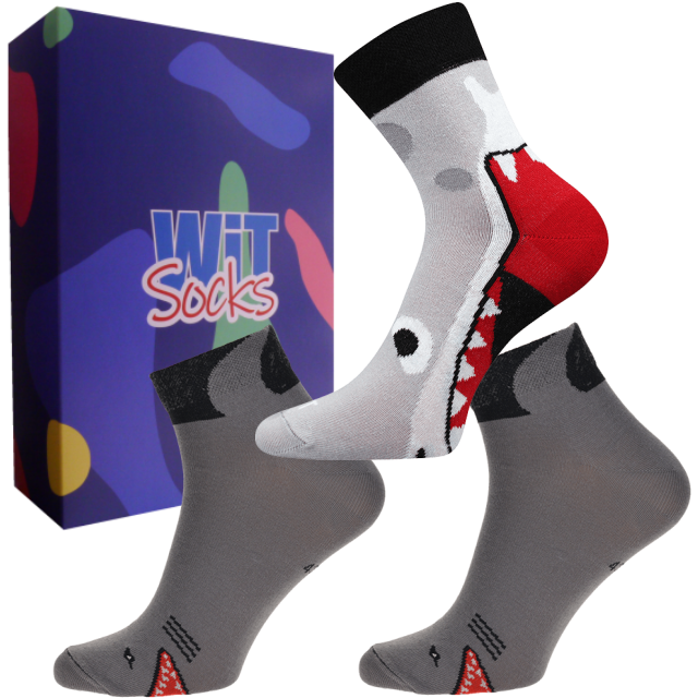 Darčekový set - Ponožky - Žralok 