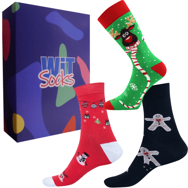 Dárkový set - Ponožky Vánoce 3