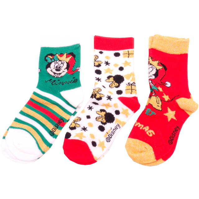 Detské ponožky Minnie 3 páry