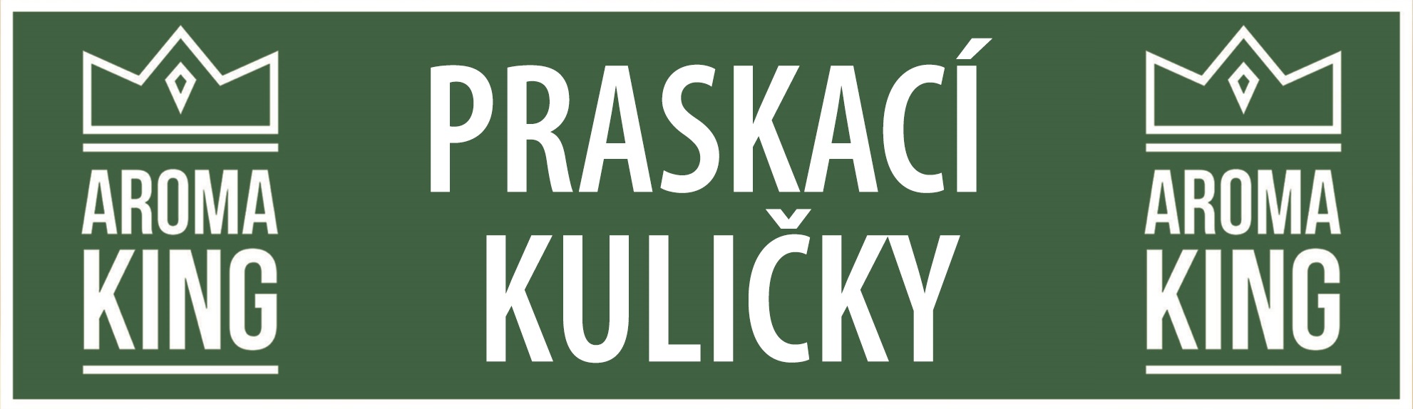 Praskací kuličky Aroma King