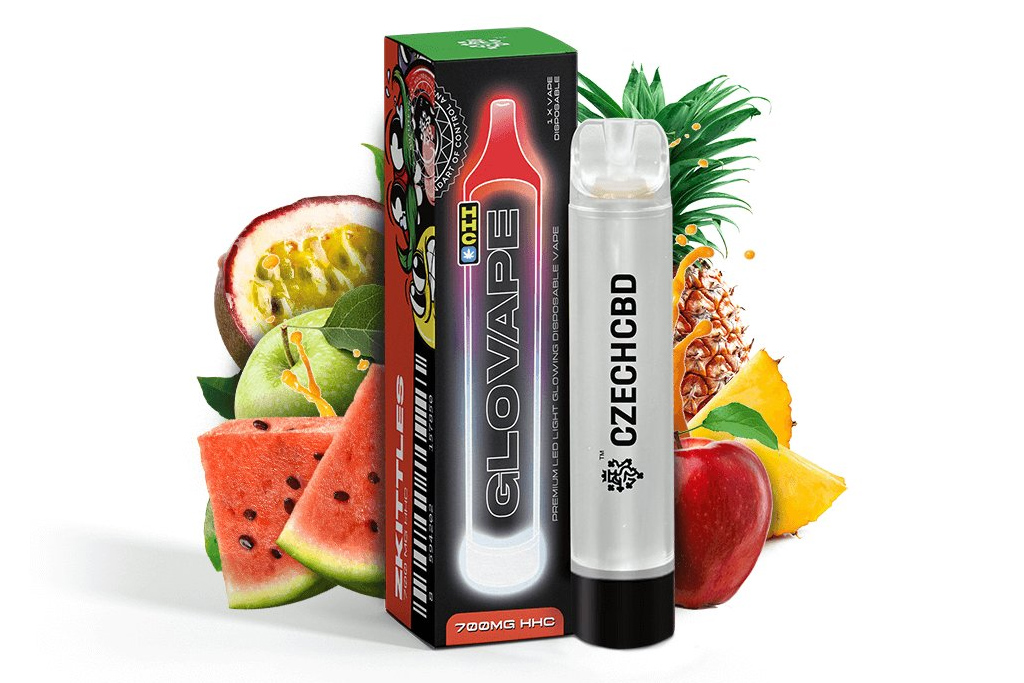 GloVape Zkittlez 700 mg HHC Velkoobchod a velkosklad pro Sapa