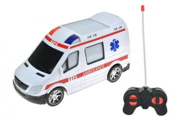 Ambulance (20cm) na dálkové ovládání -…