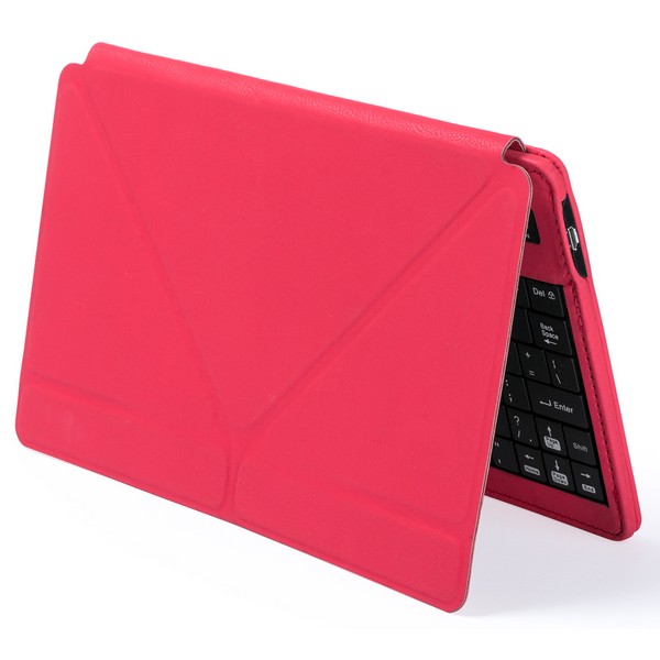 Bluetooth Klávesnice s Držákem na Tablet 145305 - Červený - AKČNÍ NABÍDKA