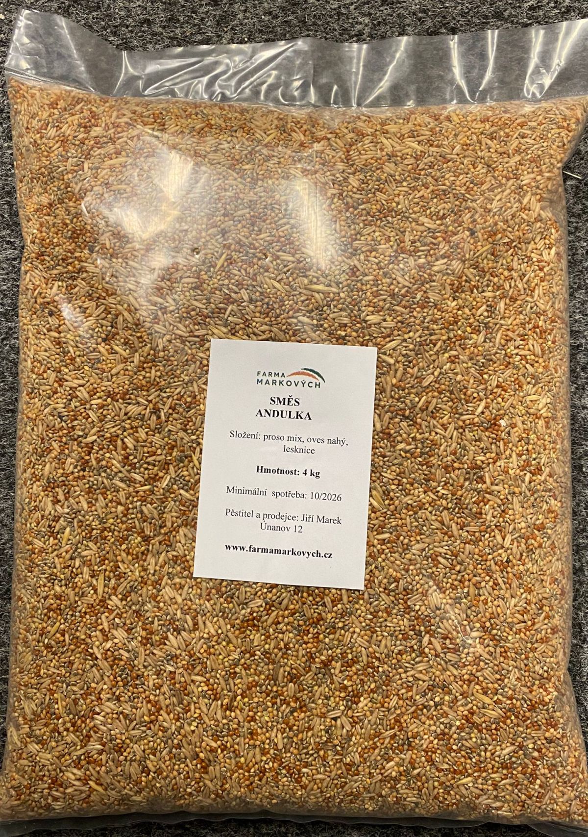 Směs andulka 4 kg